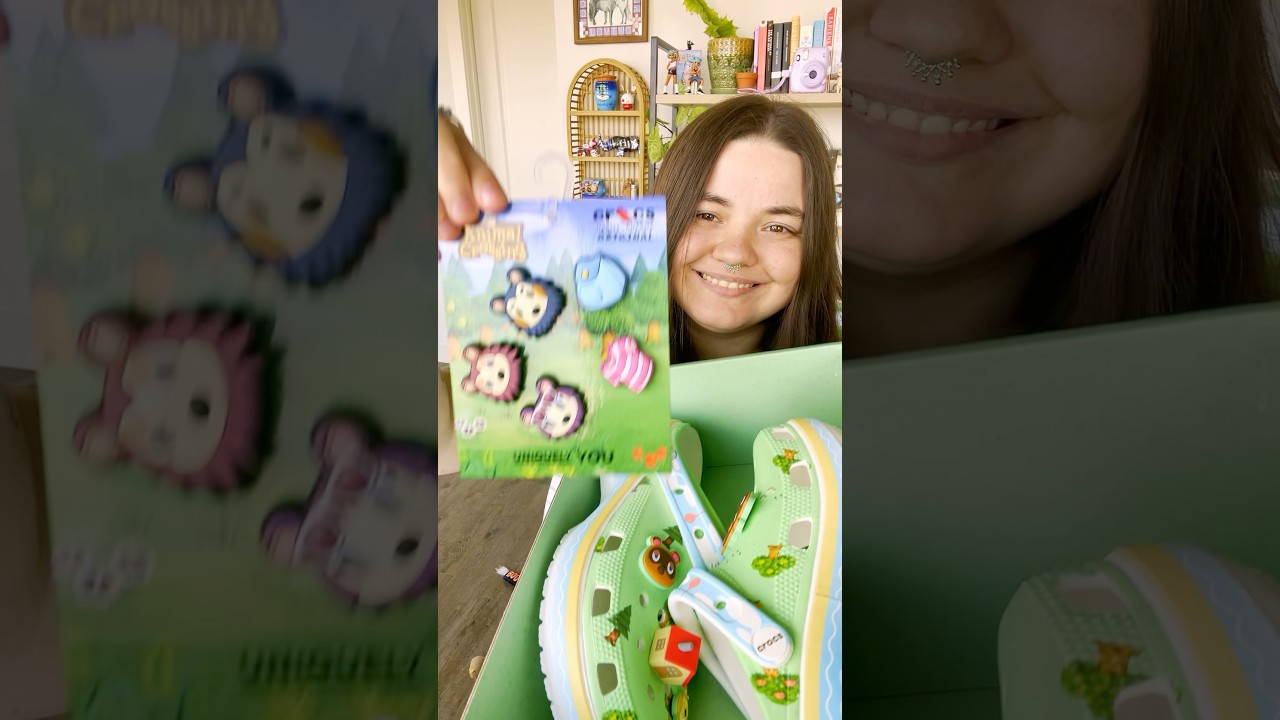 customize my animal crossing CROCS with me! 😍 