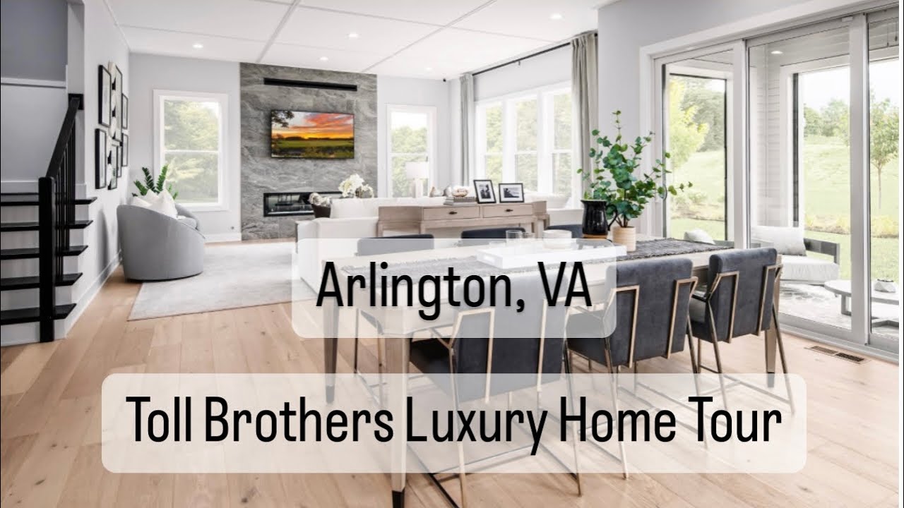 Toll Brothers Luxury Home Tour in Arlington, VA Arlington, VA New