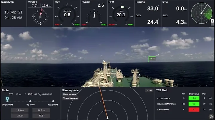 Autonomous LNG Carrier Trans Ocean Project