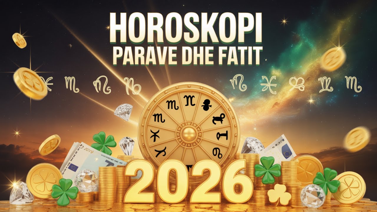 Horoskopi i Parave dhe i Fatit për vitin 2026 për të gjitha shenjat