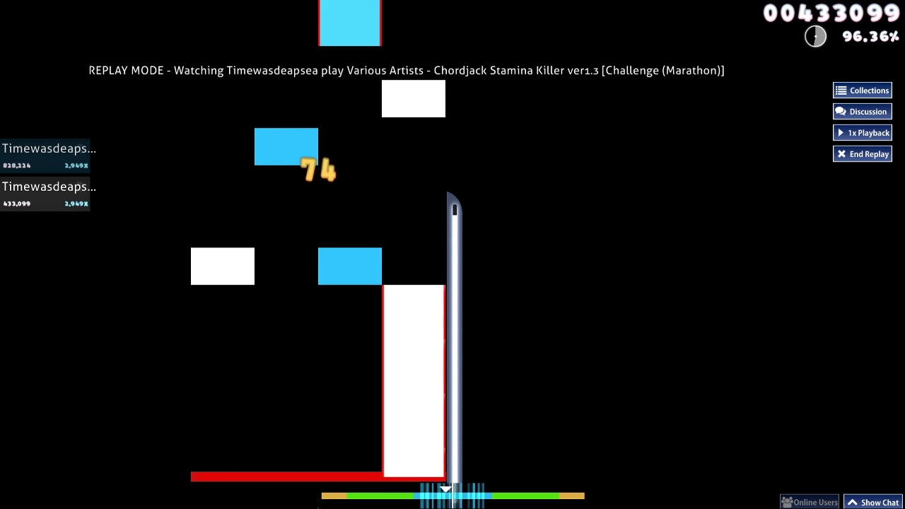 [Osu!Mania]Chordjack Stamina Killer ver1.3 95.50% - YouTube
