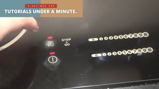 How To SETUP & REMOVE CHILD LOCK on Electrolux INDUCTION HOB