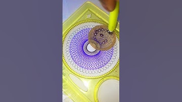 Spirograph Drawing | Ladki Deewani | #Atik_official #art #shorts #spirograph