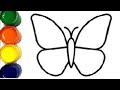 [collection] How to draw butterfly Very Easy Step by Step| Сурет салу Көбелек | Kelebek rasm chizish