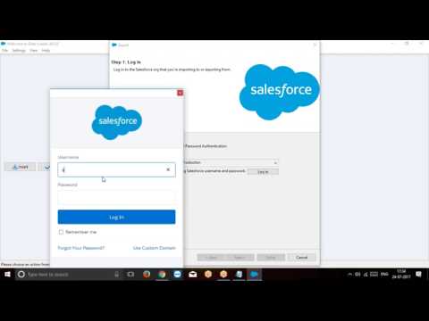 SALESFORCE DataLoader Export & Export All operations by sreedhar (what's up: +91-7416795462)