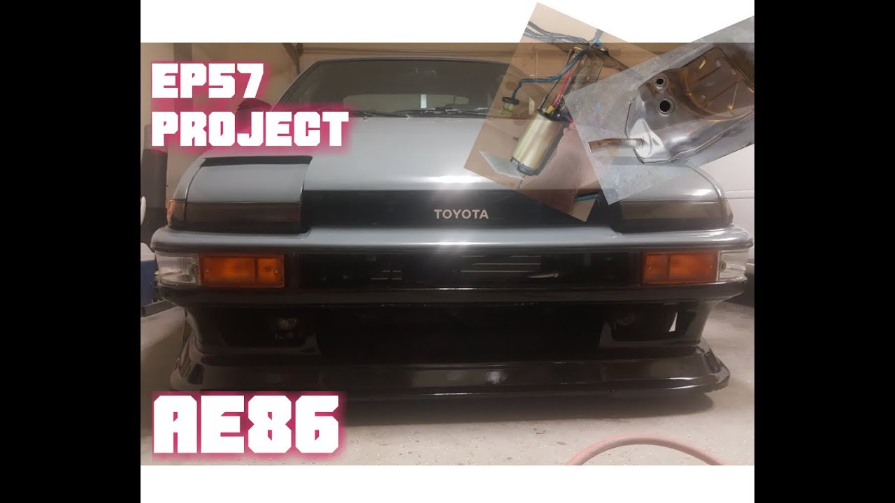 Ep57 PROJECT AE86 fuel system refresh and drive.. YouTube
