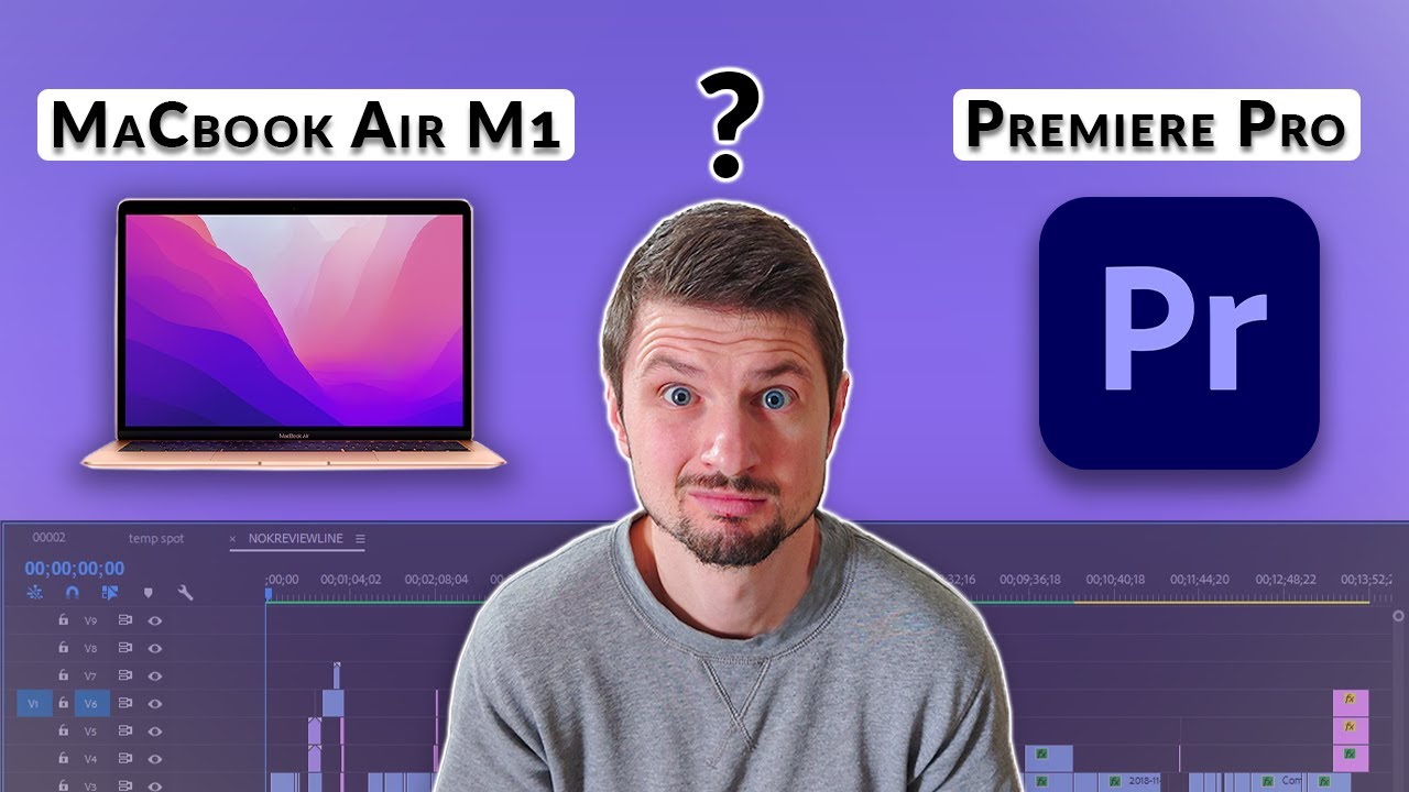 Can MacBook Air 2020 M1 Handle Premiere Pro? - YouTube