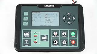 How To View Generator Alarm Records On Mebay Generator Controller Dc82D With Amf Function