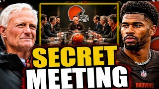 Browns Front Office Holds SHUTDOWN Meeting as Jimmy Haslam PUSHES Shedeur Sanders as Franchise QB1