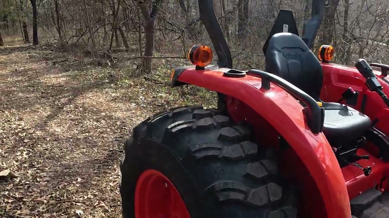 Clearing Land For A Water View Using Kubota’s MX4900 and Stihl’s 271 Farm Boss!