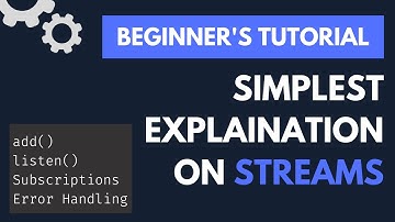 Streams Tutorial in Flutter | Dart Streams | Easiest Flutter Streams Tutorial | State Management