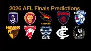 2026 AFL Finals Tips + Predictions