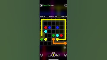 Flow Free Classic Pack 7x7 – Level 29 Guide