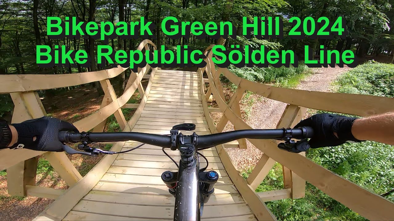 Bikepark Green Hill 2024 Bike Republic Sölden Line