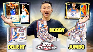 TOPPS CHROME BASKETBALL HAS OFFICIALLY RETURNED (BOOM)! 😱🔥 2025-26 TC Hobby, Jumbo &amp; Breaker Delight