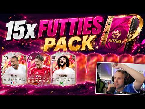 OTEVÍRÁM 15x FUTTIES TÝM 2 PACK! 🔥