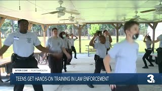 Portsmouth teens participate in law enforcement camp