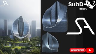 SA Tutorial l SUBD l Rhinoceros 3D Organic Modeling l the new OPPO R&D Headquarters  l O-Tower