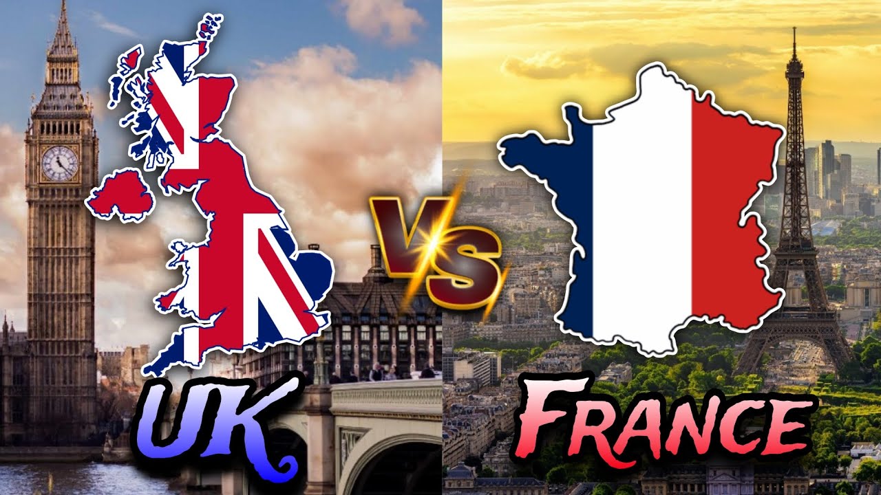 Великобритания против Франции | Сравнение стран