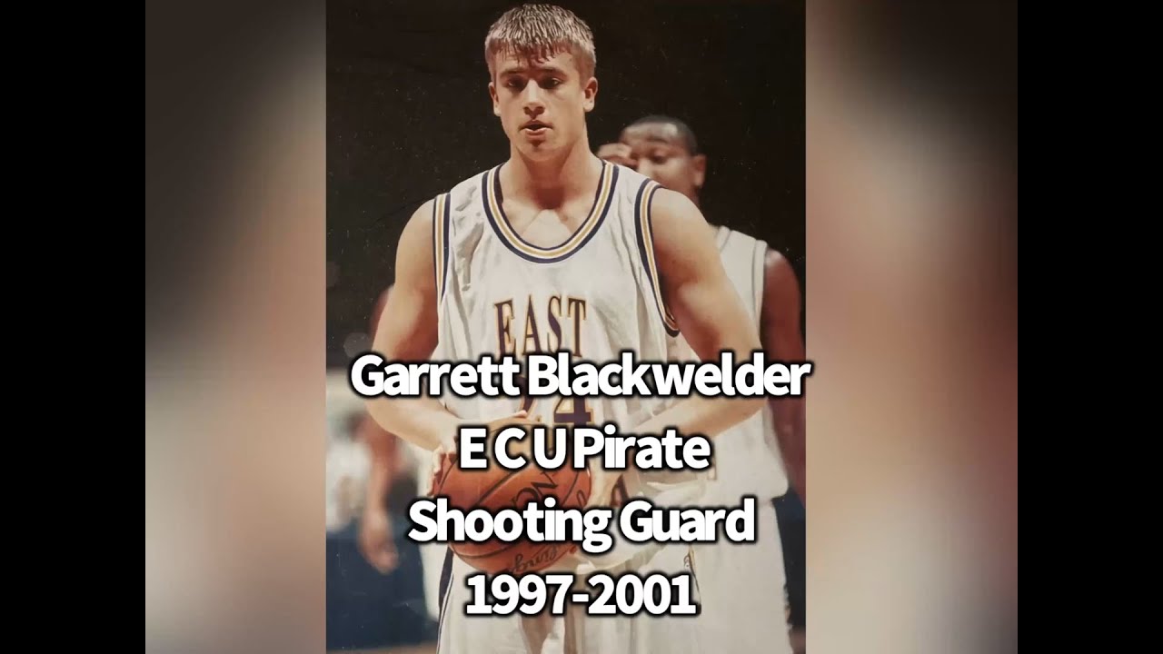 ECU sharpshooter Garrett Blackwelder Has defenders hurdle'ing him at the sheer sight of his pumpfake
