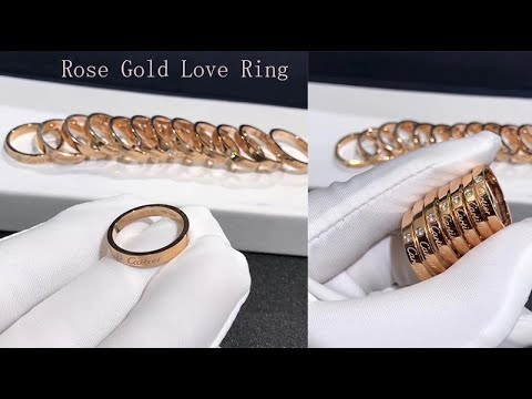 you tube cartier love ring