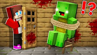 How Does JJ EXORCISE THE DEVIL From Mikey ? Extreme Survival !  Minecraft (Maizen)