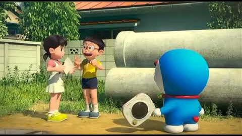 shizuka nobita love story status  video [ mera yaar has raha hai barish ki jaye ]