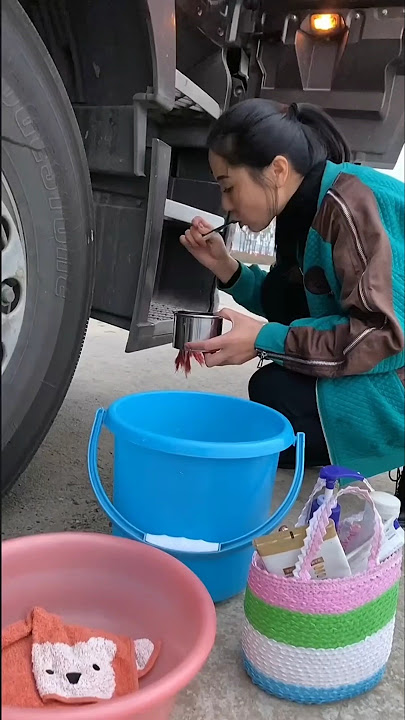 The girl truck driver of Japan made the truck itself famous in the world!#shorts #truckloverstatus