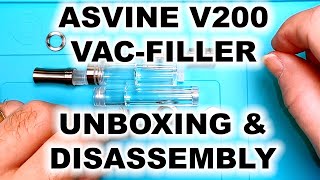 Unveiling The Asvine V200 Vacuum Filler: Watch As It's Taken Apart!