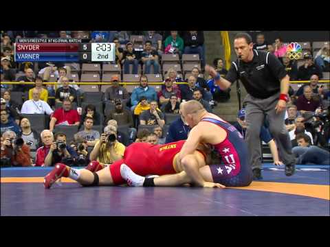 Olympic Wrestling Trials / Jake Varner vs Kyle Snyder, Match 3 / Full Match