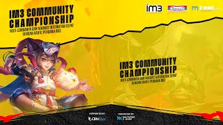 IM3 COMMUNITY CHAMPHIONSHIP KUALIFIKASI ONLINE FASE #3 A