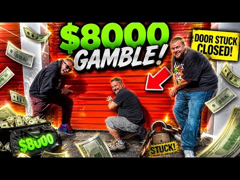 $8,000 BLIND BID... We Had NO IDEA What We Bought At Storage Auction