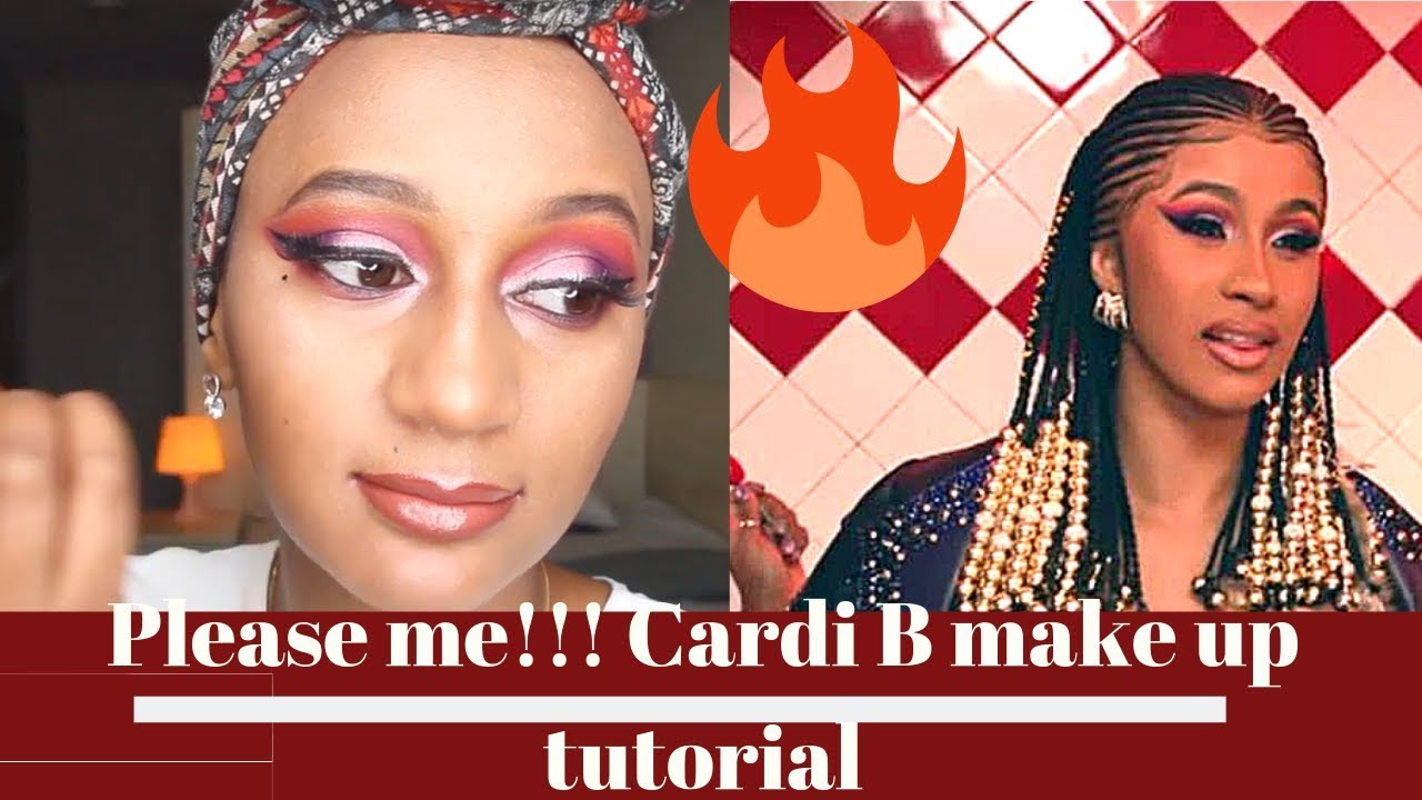 Cardi B s MAKEUP Please Me Official Video YouTube cardi-b-s-makeup-please-me-official-video-youtube