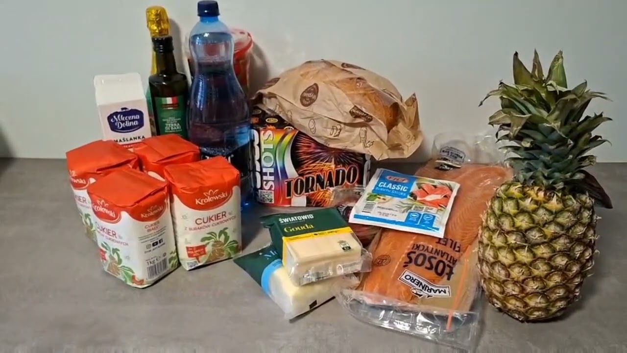 Новогодняя закупка. Обзор цен. Супермаркет Biedronka.