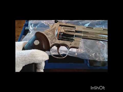 2023 Battleship Texas Foundation Engraved Colt Python 6" Unboxing