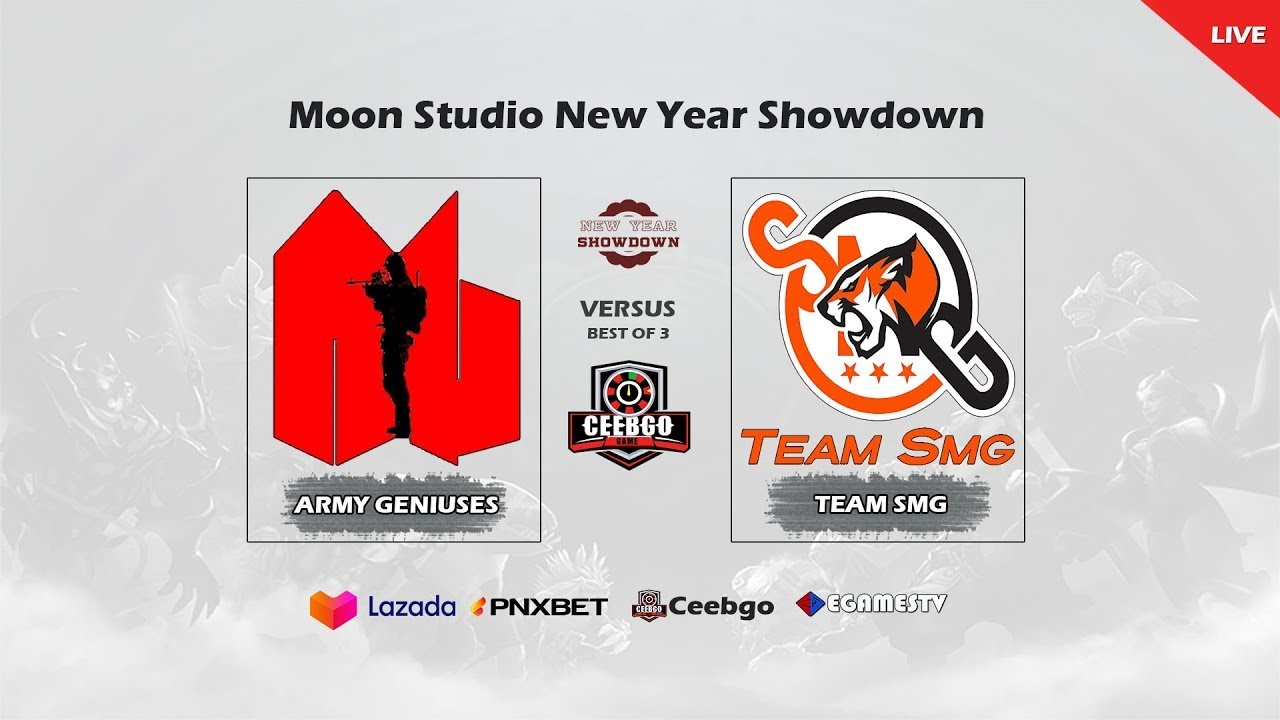 DOTA 2 LIVE | Army Geniuses vs Team SMG | Bo3 | New Year Showdown
