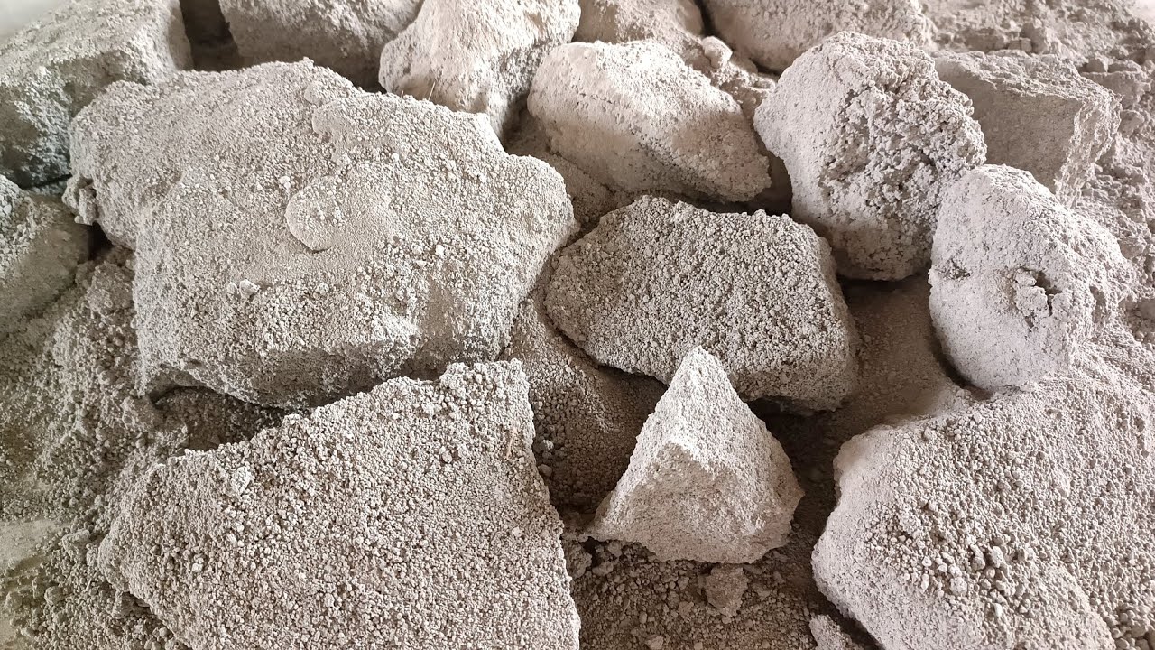 ✅New Video 🤤 Dusty Grainy Cement Chunks Soft Silky Crispy Dry Floor Crumbling Relaxing
