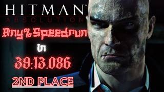 Hitman Absolution - Any% Speedrun in 39:13.086 (2nd Place)