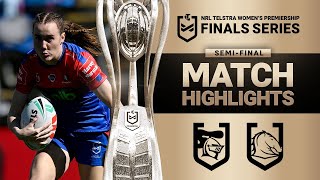 NRLW 2023 | Knights v Broncos | Match Highlights