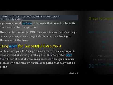 How to Successfully Run a PHP Script from cPanel Cronjob