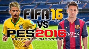 FIFA 16 vs PES 16 which is the best Gameplay Review