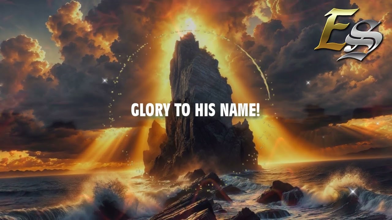 🎸 On the Rock | A Christian Hard Rock Hymn | Lyric Video 🎶