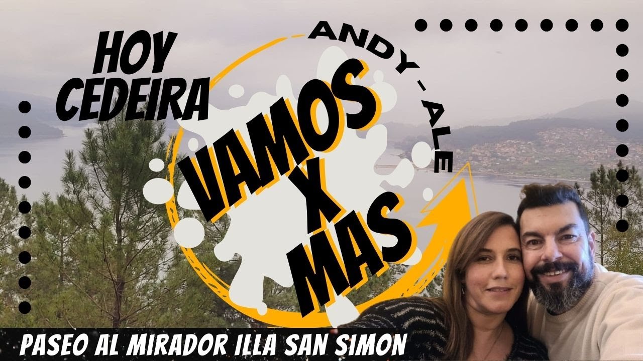 Paseo Mirador de la Isla San Simón en Cedeira, Redondela, Pontevedra, Galicia