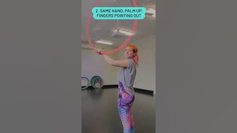 Weave to elbow hooping transition tutorial