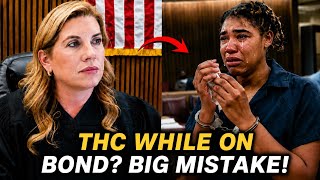 Judge Raquel West BLASTS Defendant for Using THC While on Bond