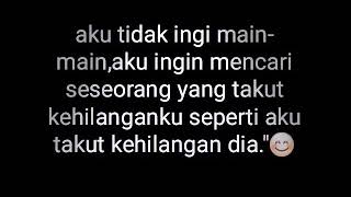 CAPTION WA/STATUS WA (SEPARUH NAFAS INI)