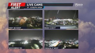 Tracking morning rain & evening severe storms