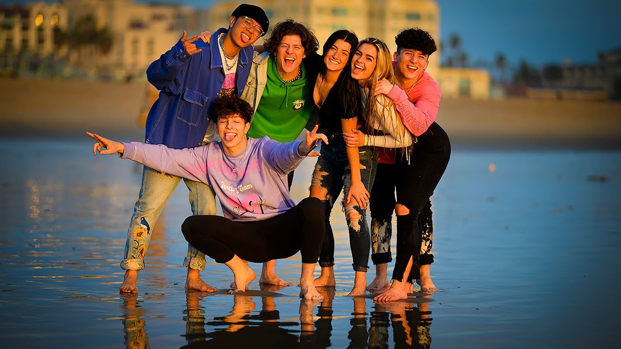 My Friends and I Crashed the Santa Monica Pier with Jordan Matter  Charli DAmelio