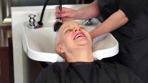 Adjust-a-Sink Model E140 - The Electric Adjustable Height Salon Sink