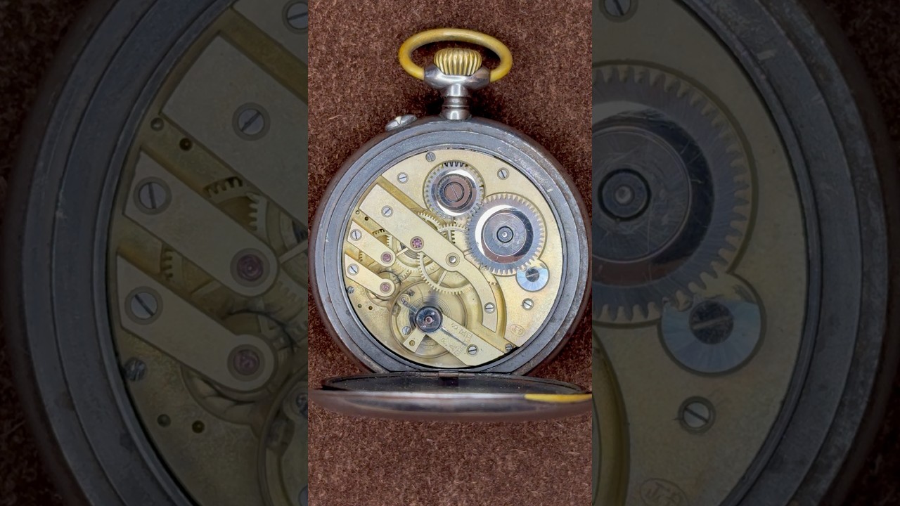 G.T. Jump Hour Digital Vintage Mechanical Pocket Watch ジャンプ
